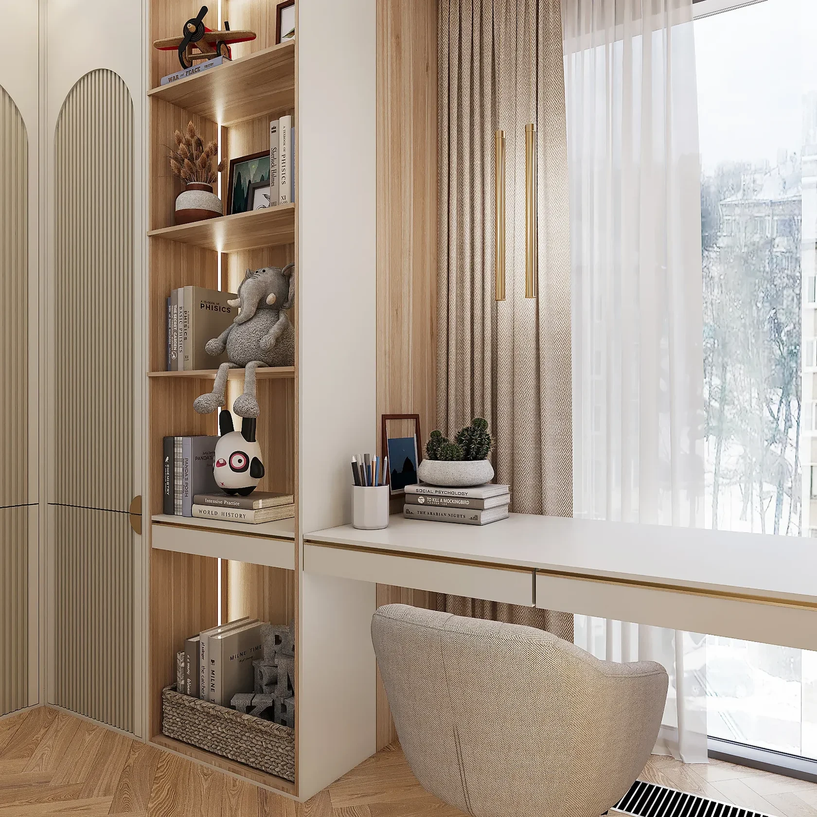 ЖК Eniteo. Интерьер в ритме света и тишины